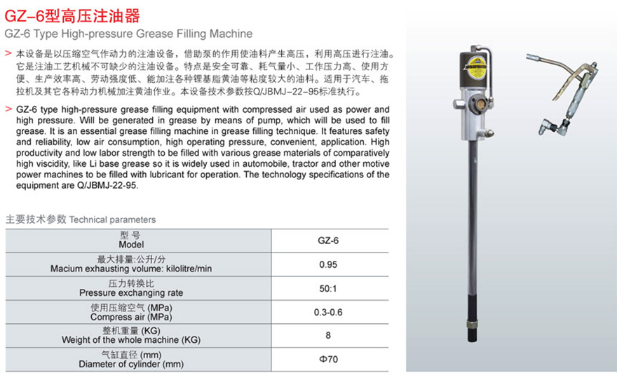 GZ-6型-高壓注油器